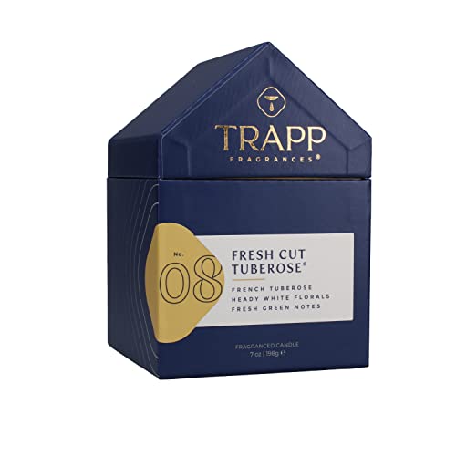 Trapp No. 08 Fresh Cut Tuberose 7 Oz. Candle In House Box #TOP6