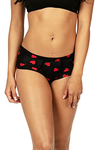 Tipsy Elves Women\'s Valentine\'s Kisses Underwear & Socks Gift Set Size Large