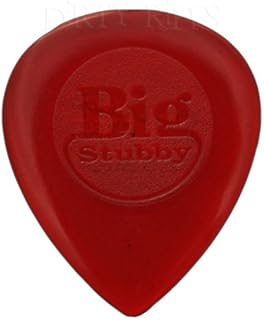 6 x Jim Dunlop Big Stubby guitar picks - 1.0mm