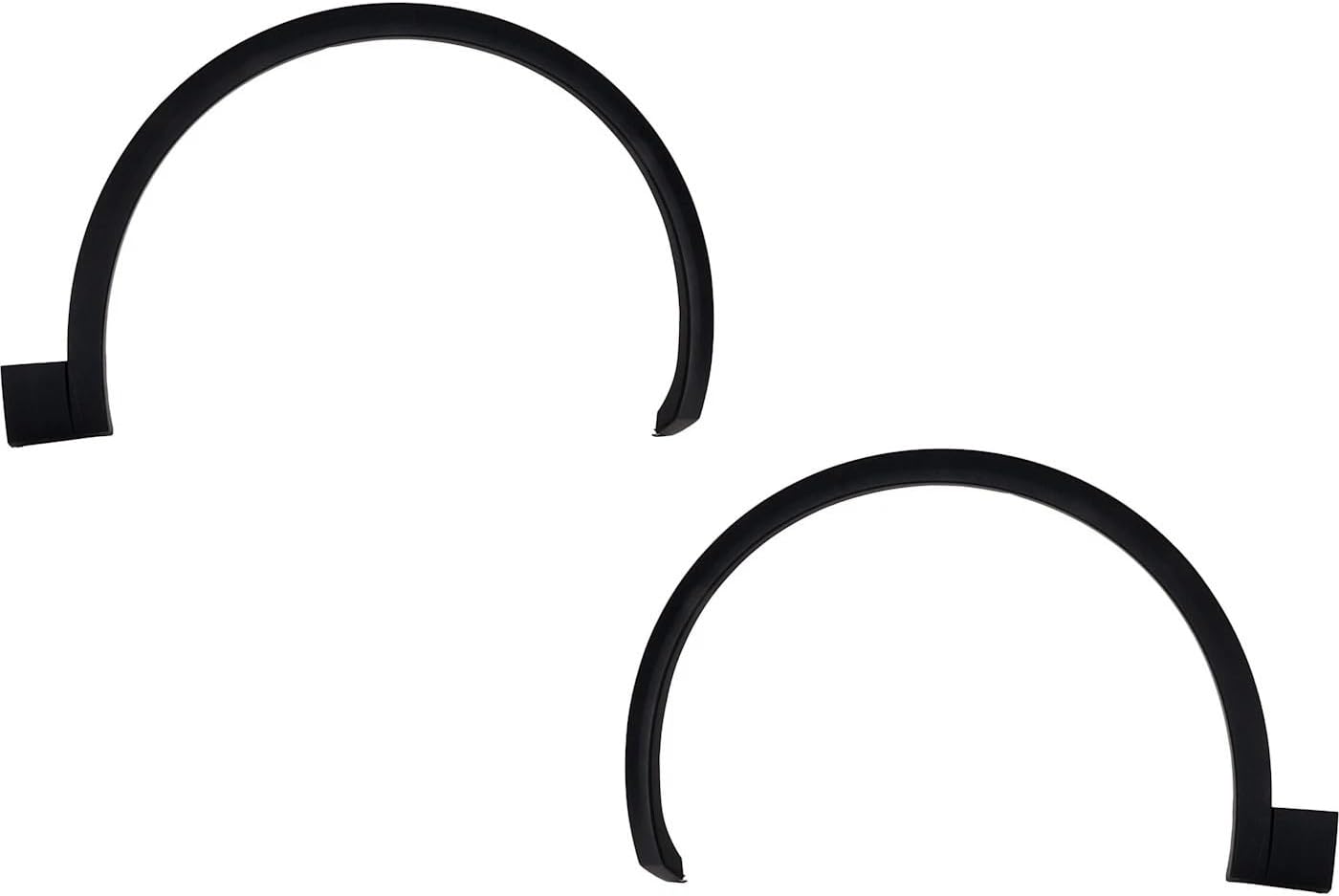 Front Fender Flares Moulding Trim Wheel Opening Molding Set of 2 Replacement for Audi Q5, Q5 Sportback 2021 2022 2023 2.0L l4, for Audi SQ5, SQ5 Sportback 2021 2022 2023 3.0L V6 Primed Plastic