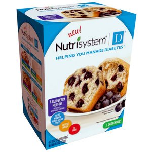 Nutrisystem D Blueberry Muffins, 4 Count