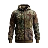 Nota sobre las tallas: nuestras sudaderas cristianas con capucha para hombre con estampado cruzado son tallas asiáticas, consulta la imagen de las sudaderas cristianas para hombre y la tabla de tallas para obtener más detalles, elige de acuerdo a tu tipo de cuerpo. Si tienes un músculo grande, elige una talla más grande de lo habitual