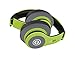 iJoy Bluetooth Headphones Over Ear, Wireless and Wired Foldable Headset Built-in Microphone, FM, Micro SD Card Slot - (Green) Adults Kids Men Women