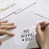 PH PandaHall Letter Clear Stamps Alphabets A-Z Transparent Stamps Number Silicone Stamp Rubber Stamp for Christmas New Year Cards Making Journaling Photo Album Scrapbooking, 11X16cm - Image 5