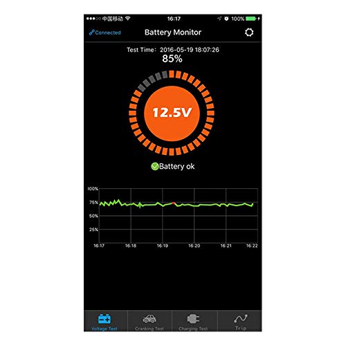 Quicklynks Auto Battery Monitor Bm2 Bluetooth 4.0 12V Device Car Battery Tester #TOP6