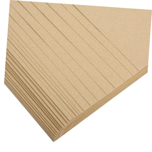 Papier kraft vierge bricolage DIYEAH carton épais format carte postale