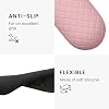 kwmobile Remote Cover Set Compatible with Google Chromecast 2020 4K (not for New-Generation) - Remote and Device Case 2 Piece Set - Dusty Pink