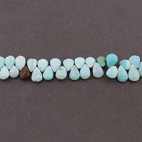Opal du Pérou briolette poire pour créer des pendentifs et boucles de mariage