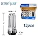 Detroit Axle - 2 Front or Rear Wheel Bearing Hubs w/Lug Nuts Kit for Chevy Malibu 13-15 Impala 2014-2017, Buick Lacrosse Regal 11-16, for Cadillac CTS XTS 13-16, GMC Terrain 10-17, 5 Lugs