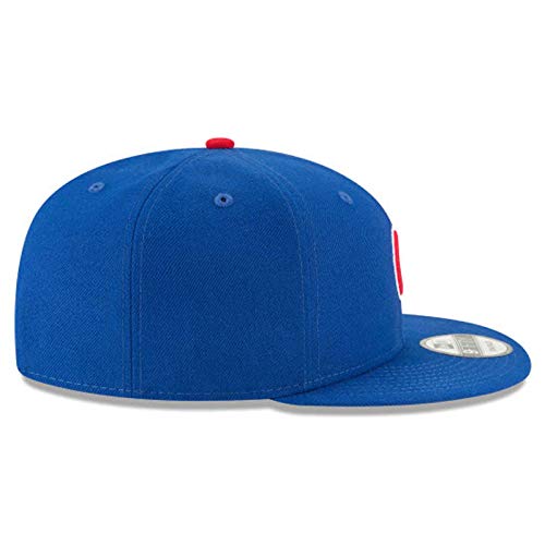 Image of New Era Chicago Cubs Team Color 9FIFTY Adjustable Hat Royal