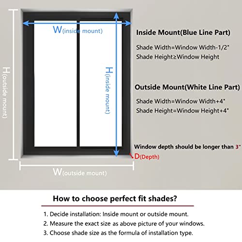 Changshade Cellular Shades Window Blinds Cordless, Light Filtering Noise Canelling Honeycomb 1.5'' Single Cell Pleated For Home,Living Room,Bedroom,Shade Size 33" W X 72" H, White,Jzcel33Wt72D #TOP5