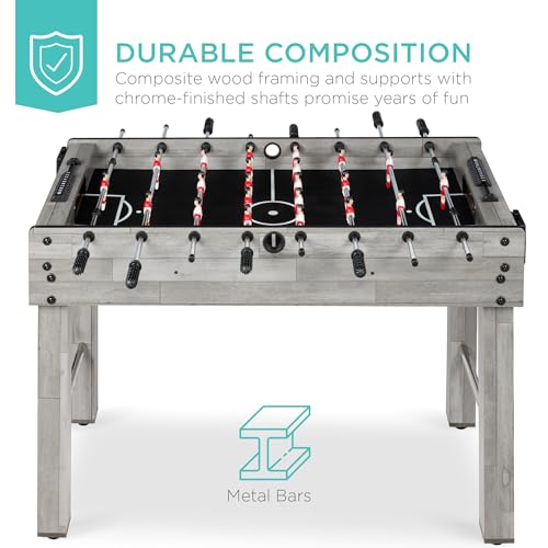 image for Best Choice Products 48in Competition Sized Foosball Table, Arcade Tab