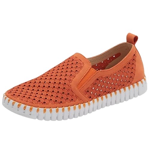 Image of Ilse Jacobsen HORNBAEK Women's Tulip Slip-On Flat | Elastic Side Panels | Lightweight Flexible Comfort.