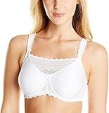 Amoena Women's Dana Camisole Wire-Free Bra, White, 38C