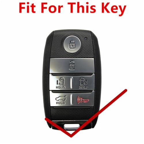 Funda de llave remota 6 botones Kia Sorento carcasa mando L580 2