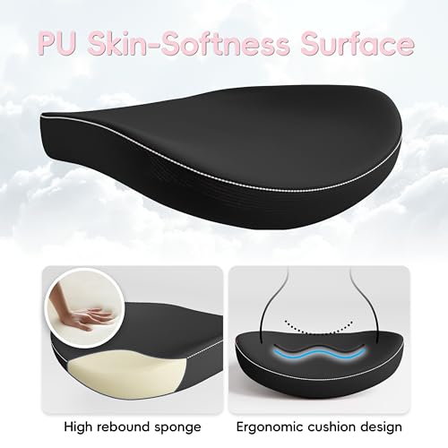 Image of Ergonomic Office Chair:Home Office Desk Chairs with Headrest Lumbar Support