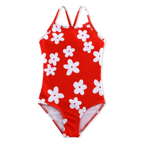 Image of Girls One Pieces Swimsuit Cute Swimwear Bathing Suits 2-12 Years