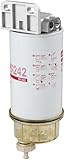 FS1242B FS1242 Fuel/Water Separator Filter with base & Filter Cup Replaces 3355903, FS1015,