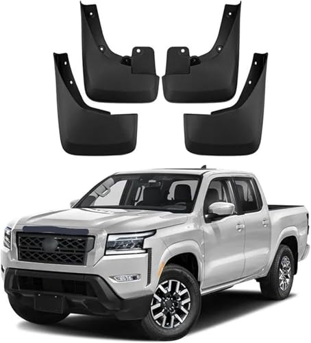 Evita salpicaduras con guardabarros para Nissan Frontier sin pasos de rueda 4