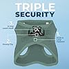 Best Pet Supplies Voyager Step-in Air Harness - All Weather Mesh, Reflective, No Pull Harness for Dogs, Cats - Secure with Hook & Loop Fastener, Buckle, Double D-Rings - Moss Green, L #4