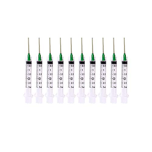 Easy Glide 3mL Blunt Tip Dispensing Needle with Luer Lock 14G x 1 1/2\" - 10 Pack - Thumbnail 2