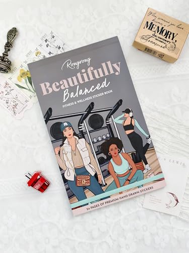 Beautifully Balanced Sticker Book – Wellness Planner Stickers for Mindfulness,