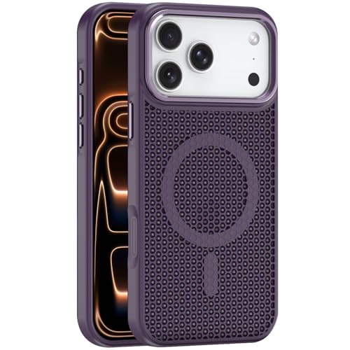 XINYANDIN KpΏiPhone 17 Pro Max/17 Pro/17 Air/17 p}OlbgP[XAXȃtXgMP[XA^t[YیJo[t,F,17