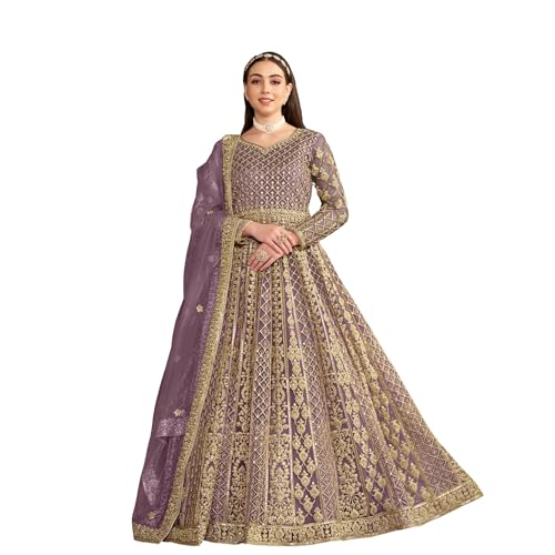 Pakistani Ethnic Anarkali Gown Indian Bollywood Designer Salwar Kameez Suits