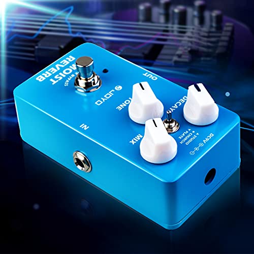 Joyo Reverb Effect Pedal Digital Guitar Pedal,Distortion Guitar Effect Pedal And Overdrive Effect Pedal #TOP1