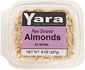 Raw Almonds - Blanched Slivered (Container or Bag)