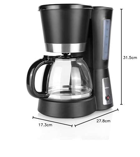 Tristar CM-1236 Macchina Da Caffè – Capacità: 1,2 Litri – Funzione Di Mantenimento In Caldo - 9