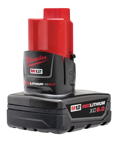 Milwaukee Bateria 12V 6.0Ah Ions De Litio Xc - 48-11-2460