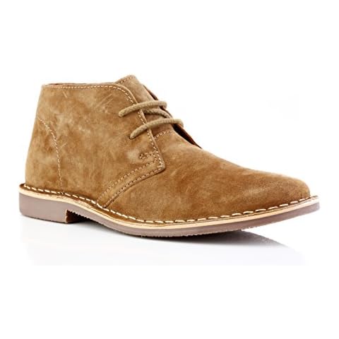 Red Tape Gobi Stone Suede Ankle Boots Cover