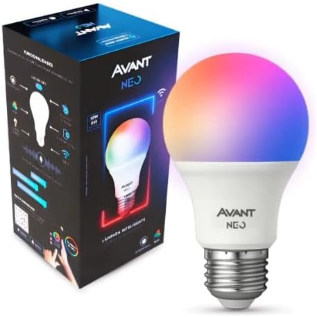 Lâmpada Inteligente Wi-Fi RGB Avant Neo 10W – Controle por Alexa ...