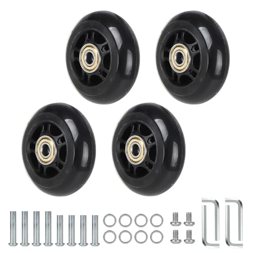 CPROSP 4tlg Ersatzrollen für Koffer 70 * 24mm, Ersatzrollen für Gepäck,...