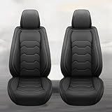 対応 トヨタ FJクルーザー シートカバー レザー 保護 カーシートカバー 防水 シート プロテクター 取付簡単 前席用 運転 助手 2席 ブラック