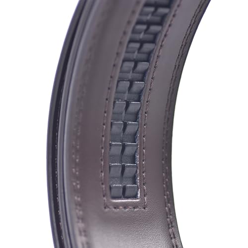 Image of WildHorn Men's Genuine Leather Belt for Men| Premium Auto-Lock Buckle | Adjustable up to 48 inch | Formal & Casual Wear | Micro-Adjust Fit | Stylish Gift Box Included