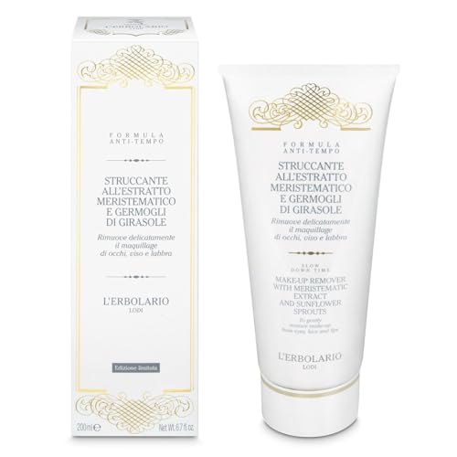 Démaquillant Anti-temps yeux visage lèvres L'ERBOLARIO aux bourgeons de tournesol