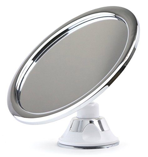 Sparrow Decor Fogless Shower Mirror for Shaving - No Fog Chrome Bathroom Mirror 5.75