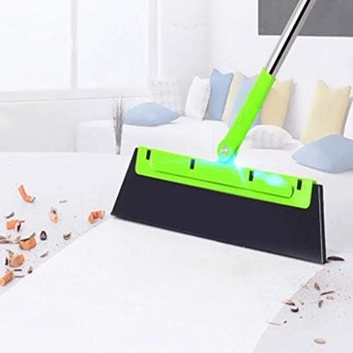 Soft Magic Broom Indoor Sweeping Broom Brush with Stainless Steel Handle - The Perfect Indoor Sweeping Kitchen Floor Brush Broom for Your House - The Long Handled 180° Brush Sweeper Broom