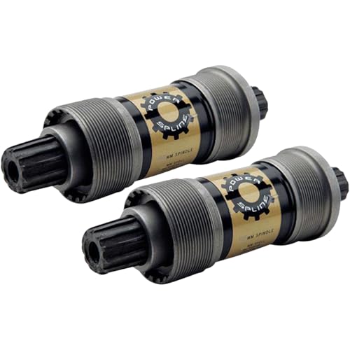 Truvativ PowerSpline Crank Sealed Cartridge Bottom Bracket Set 68x118mm, BSA, Heavy-Duty, Durable Cycling Component Bundle