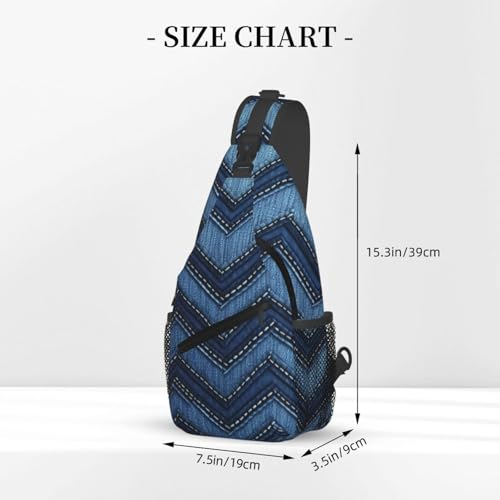 Bolso Cruzado de Pecho Unisex Negro miniatura 3