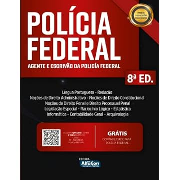 Capa do livro Agente e Escrivão - Polícia Federal – PF