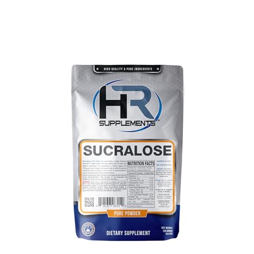HR Supplements Sucralose Powder | 125 Grams | Zero Calorie