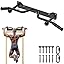 D2: Black Wall Mount Pull Up Bar