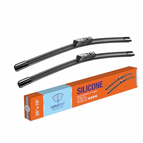 WOWIPER Silicone Wiper Blades 26