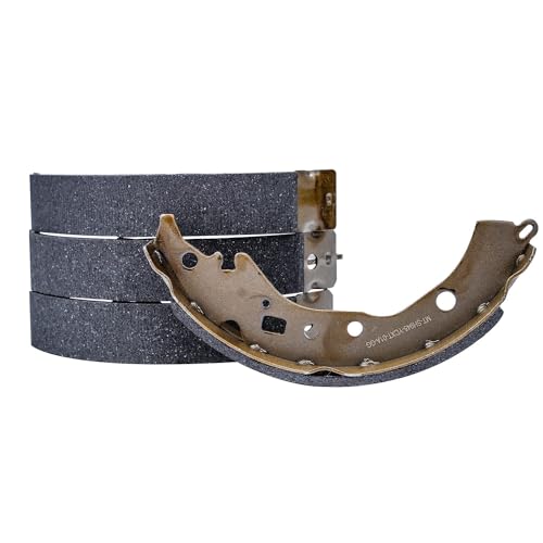 Image of Detroit Axle - Rear Brake Kit for 2009-2019 Toyota Corolla 2010 2011 2012 | 2013 2014 2015 2016 2017 2018 Brake Drums Brakes Shoes Rear Replacement