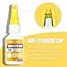 ClenyMagi Wood Glue, High Strength Fast Drying Clear Wood Glue for Furniture Heavy Duty, Woodworking, Garden, Crafts, DIY, Waterproof, Heat Resistant Tacky Adhesive (1 Bottle of 25g)