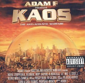 ADAM F - Kaos: The Anti-Acoustic Warfare - Disque CD
