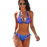 PIOKNGY Tie Dye Perfection Women's Two Piece Sexy Bikini Set Swimsuits Swimwear Modest Bathing Suits with Swimsuits for Women S